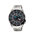 Casio Stainless Steel Band Analog-Digital Watch for Men - EF-130D-1A2VUDF
