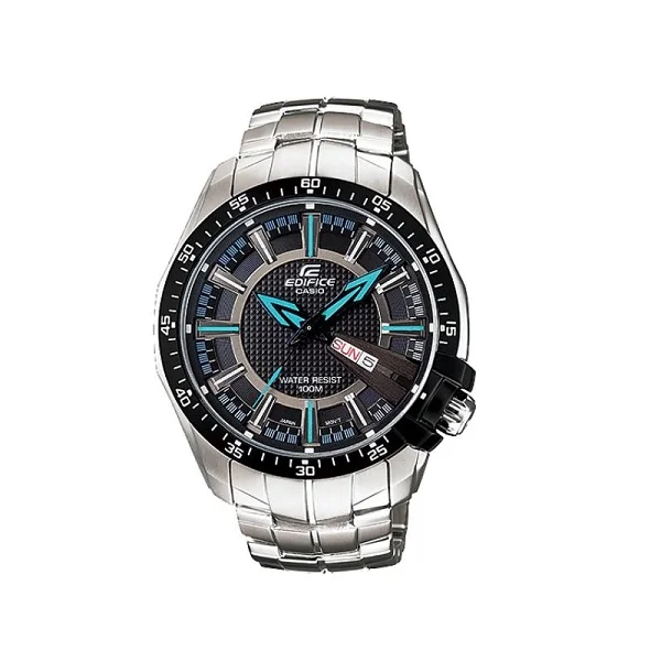 Casio Stainless Steel Band Analog-Digital Watch for Men - EF-130D-1A2VUDF