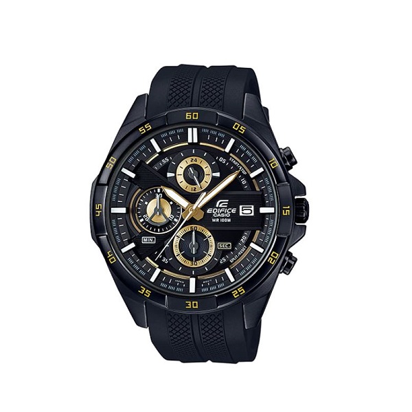 Casio Edifice Analog Black Dial Watch for Men - EFR-556PB-1AVUDF