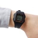 Casio Digital Sport Black Band Watch for Men - F-201WA-9ADF