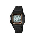 Casio Digital Sport Black Band Watch for Men - F-201WA-9ADF