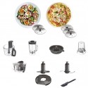 Kenwood Compact Multi-Functional Food Processor 1000Watts, White - FDP65.750WH