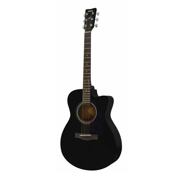 YAMAHA Acoustic Guitar, Black - FS100C BLK