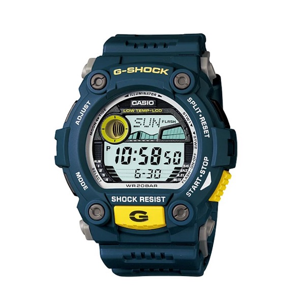 Casio G-Shock Digital Sports Watch for Men, Blue - G-7900-2DR