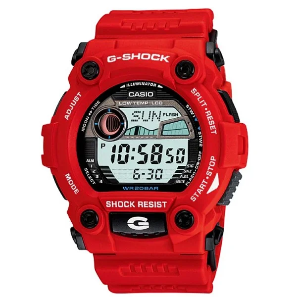 Casio G-Shock Red Band Sport Watch for Men - G-7900A-4DR