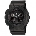 Casio G-Shock Analog-Digital Men's Watch, Black - GA-100-1A1DR