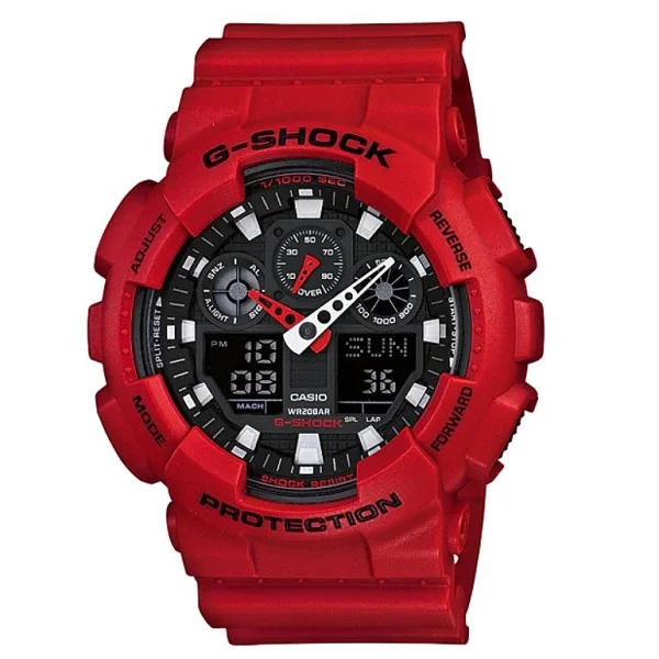 Casio G-Shock Standard Analog Digital Watch for Men - GA-100B-4ADR