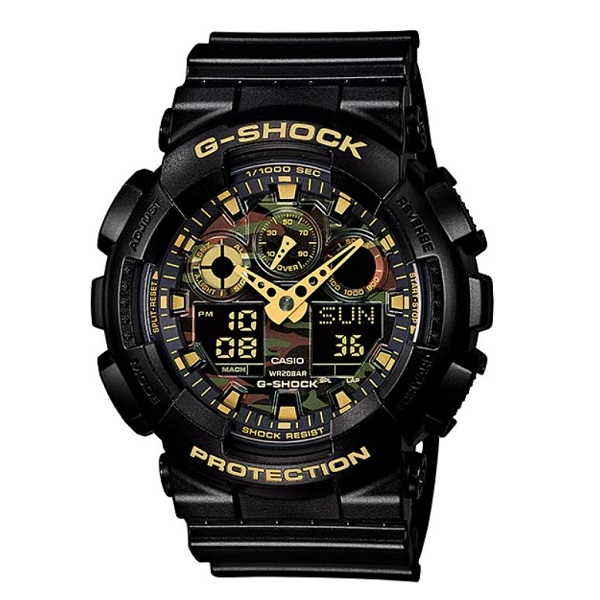 Casio G-Shock Analog-Digital Men's Watch - GA-100CF-1A9DR