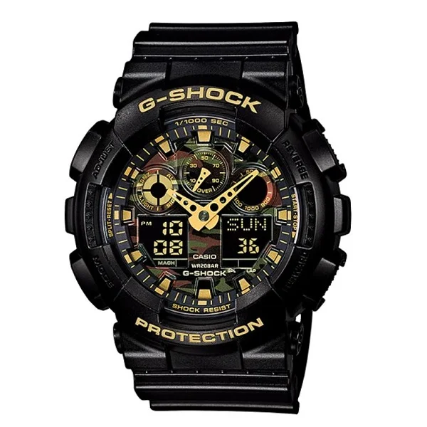 Casio G-Shock Analog-Digital Men's Watch - GA-100CF-1A9DR