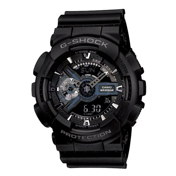 Casio G-Shock Analog-Digital Black Dial Men's Watch - GA-110-1BDR
