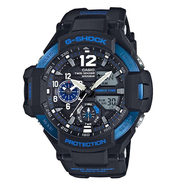 Casio G-Shock Gravity Master Watch for Men - GA-1100-2BDR