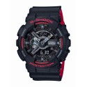 Casio G-Shock Men's Black Dial Resin Band Watch - GA-110HR-1ADR
