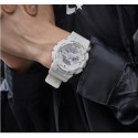 Casio G-Shock Analog-Digital White Dial Unisex Watch, White - GA-110MW-7ADR