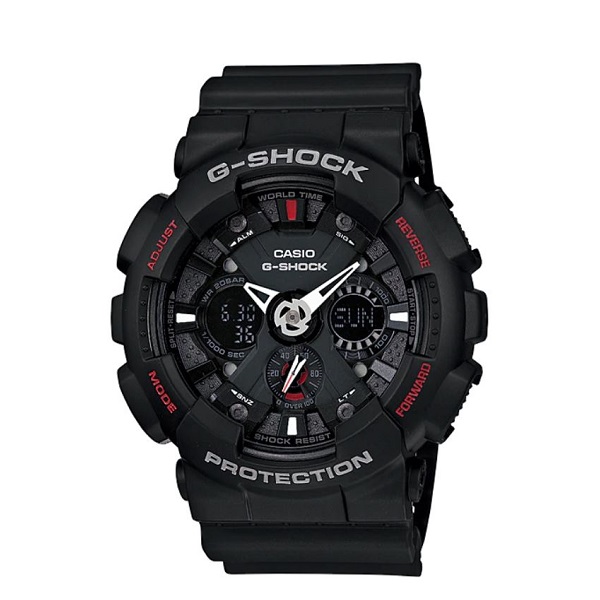 Casio G-Shock Analog-Digital Sport Watch for Men - GA-120-1ADR