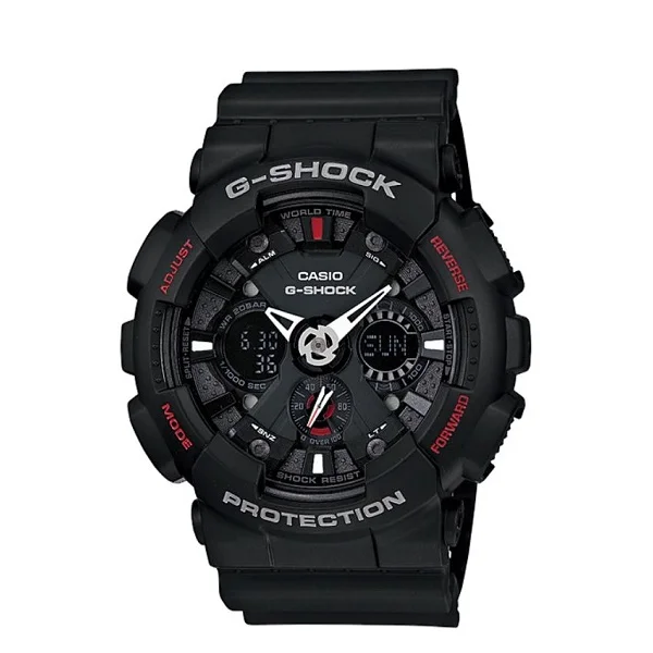 Casio G-Shock Analog-Digital Sport Watch for Men - GA-120-1ADR