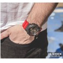 Casio G-Shock Ana-Digital Red Bend Sport Watch for Men - GA-140-4ADR