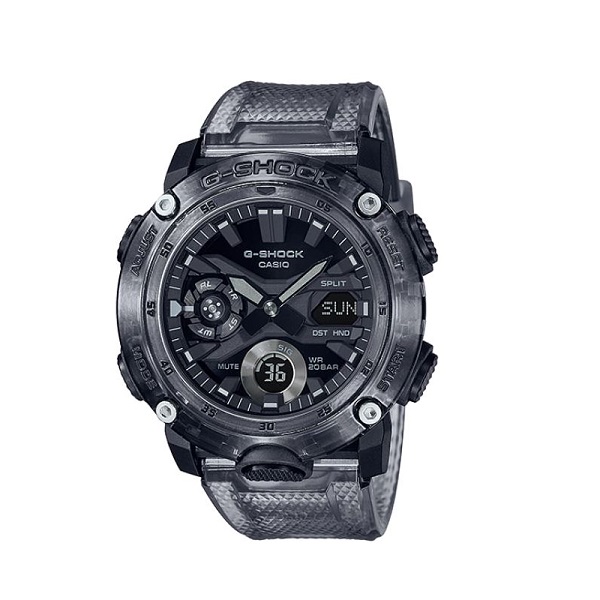 Casio G-Shock Analog-Digital Watch for Men - GA-2000SKE-8ADR