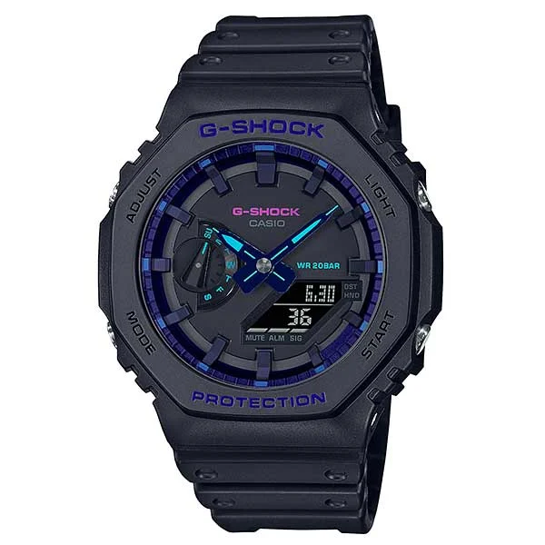 CASIO G-SHOCK Special Color Analog-Digital Watch - GA-2100VB-1ADR