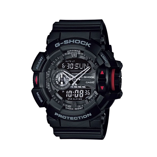 Casio G-Shock Standard Analog-Digital Watch for Men - GA-400-1BDR