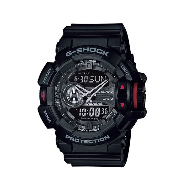 Casio G-Shock Standard Analog-Digital Watch for Men - GA-400-1BDR