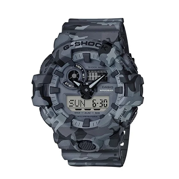 Casio G-Shock Analog-Digital Sport Watch for Men - GA-700CM-8ADR