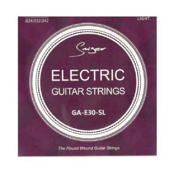 Smiger Electric Guitar Set of 6 Strings, Super Light - GA-E30-SL