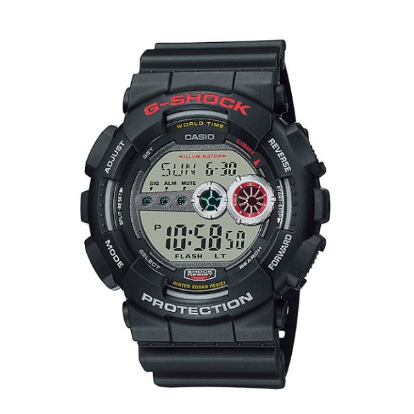 Casio G-Shock Grey Dial Digital Unisex Watch - GD-100-1ADR
