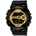 Casio G-Shock Gold Dial Digital Unisex Watch - GD-100GB-1DR