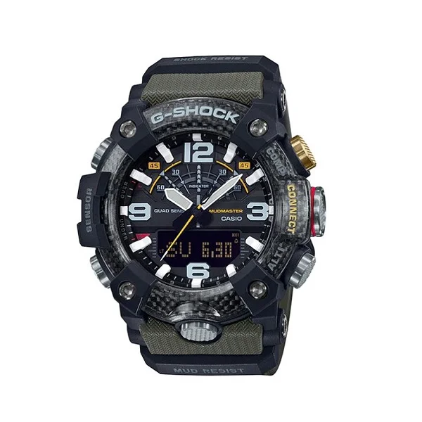 Casio G-Shock MudMaster Analog-Digital Men's Watch, Green - GG-B100-1A3DR