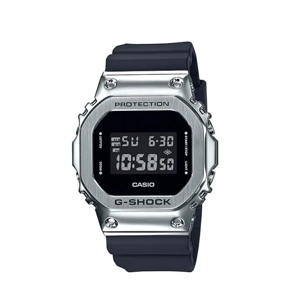 Casio G-Shock Origin Digital Men's Watch, Black & Grey - GM-5600-1DR