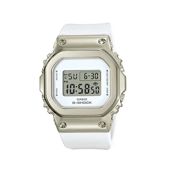 Casio G-Shock White Dial Digital Watch for Women - GM-S5600G-7DR
