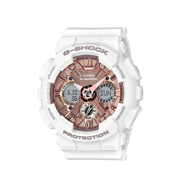 Casio G-Shock Analog-Digital Watch for Women - GMA-S120MF-7A2DR