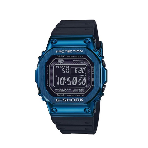 Casio G-Shock Origin Digital Men's Watch, Black & Blue - GMW-B5000G-2DR