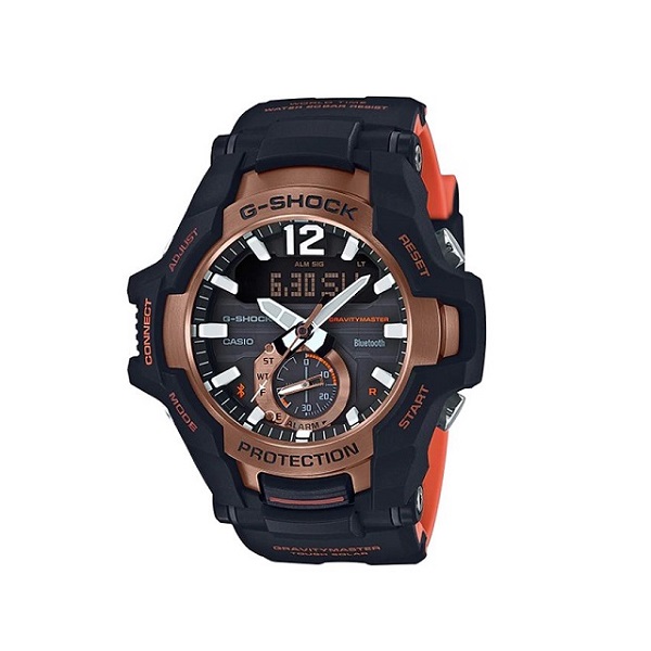 Casio G-Shock Bluetooth Gravitymaster Analog-Digital Watch for Men - GR-B100-1A4DR