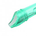 مسجل سوبرانو، فلوت بلاستيكي شفاف 8 فتحات مع عصا تنظيف للمبتدئين، لون اخضر من سوان -SW-8KT-GREEN