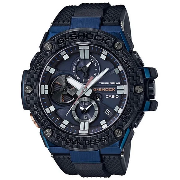 Casio G-Shock G-Steel Analog Resin Band Men's Watch - GST-B100XB-2ADR