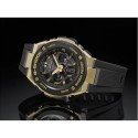 Casio G-Shock G-Steel Analog-Digital Solar Black Sport Watch for Men - GST-S300G-1A9DR