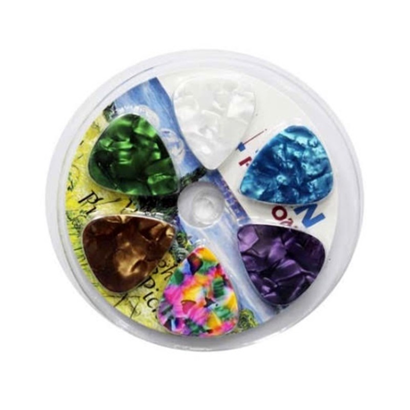 Shop Guitar 12 Cool Picks GTPICKSWH in Kuwait Kokonano