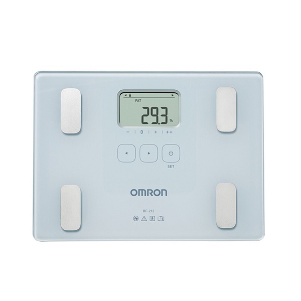 Omron Body Composition Monitor/Fat Scale - HBF-212-EW