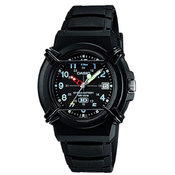Casio Enticer Analog Black Dial Men's Watch - HDA-600B-1BVDF