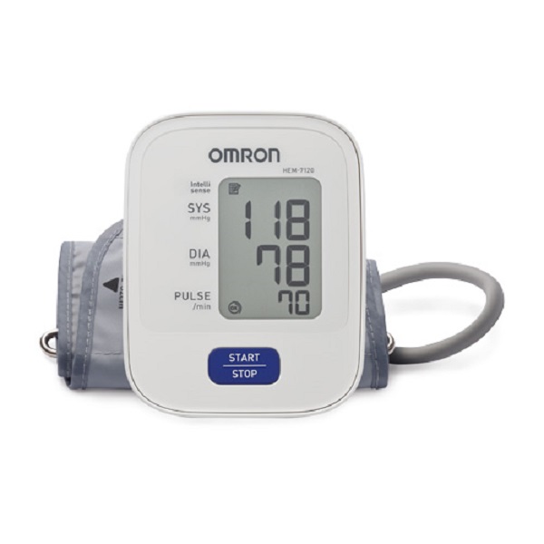 Omron M2 Basic Automatic Upper Arm Blood Pressure Monitor - HEM-7120-E