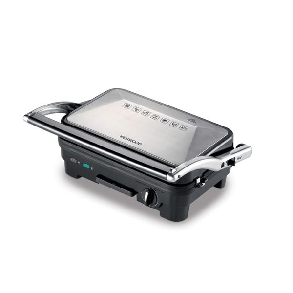 Kenwood Health Grill 1800Watts, Black Metal - HGM50.000SI
