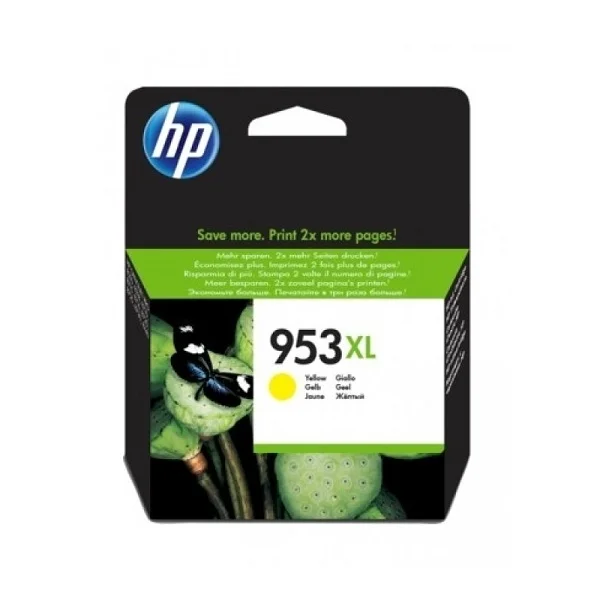 HP 953XL High Yield Yellow Original Ink Cartridge - HP953XL Yellow