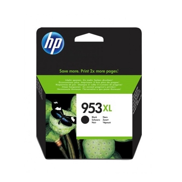 HP Ink 953 XL High Yield Printer Cartridge, Black - HP-953BLK