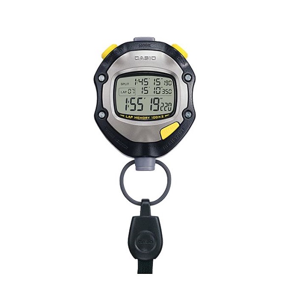 Casio Black Multi-function Handheld Stopwatch - HS-70W-1DF