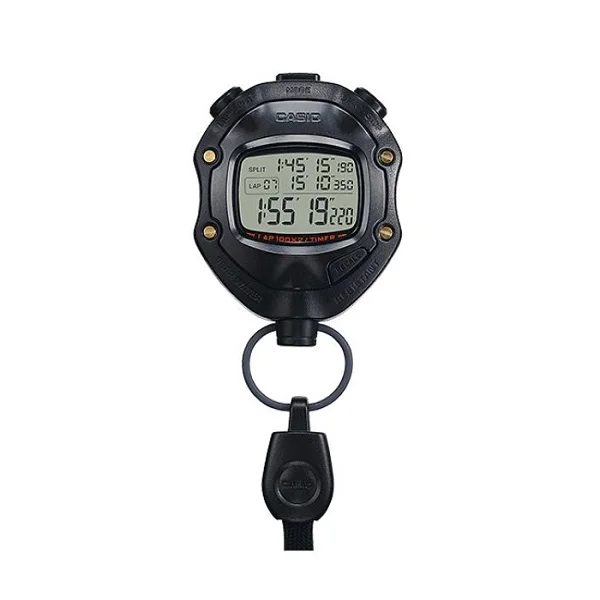 Casio Black Multi-function Handheld Stopwatch - HS-80TW-1DF