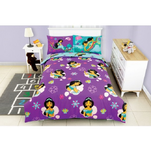 Disney Jasmine Twin Comforter Set of 3 Pieces - HT03214