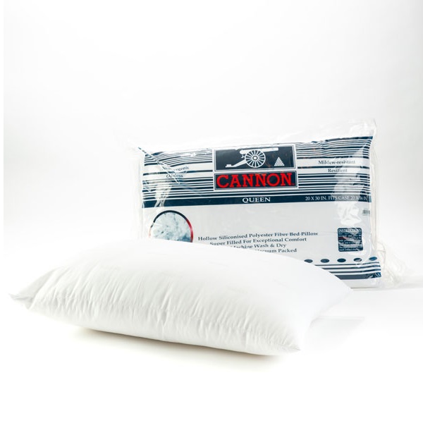 Cannon Ball Fiber Pressed Pillow with Poly Cotton Cover - HT07053