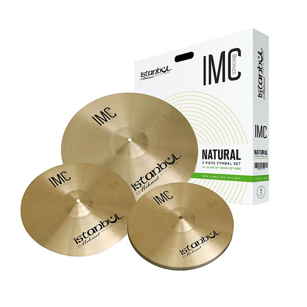 ISTANBUL Cymbal Set for Drums, Set of 3 - IMC-3 SET
