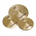 ISTANBUL Cymbal Set for Drums, Set of 3 - IMC-3 SET